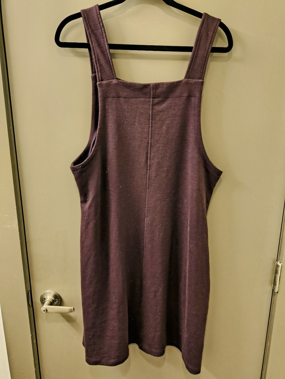 Wool& Goldie Pinafore Dress Marionberry Size L - Picture 2 of 2